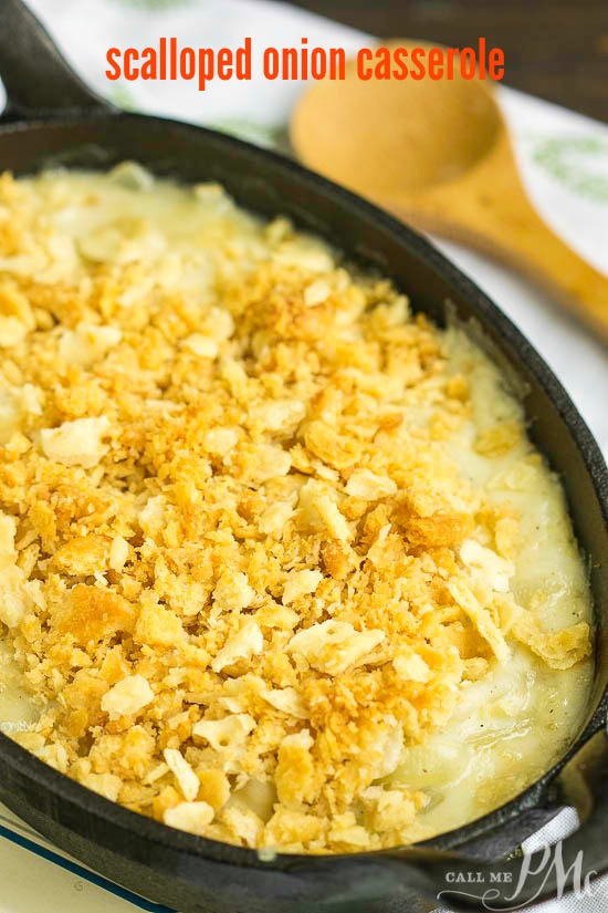 Creamy Vidalia Onion Casserole Recipe is a simple and tasty side dish that made with sweet onions and cream sauce. It's a nice change for your holiday dinners. Vidalia Onion Casserole