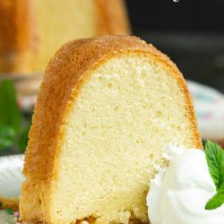 Melted Vanilla Ice Cream Pound Cake