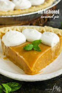 A caramel lover's dream, Old Fashioned Caramel Pie Recipe is rich and dense. This splurge-worthy dessert is totally worth the effort!