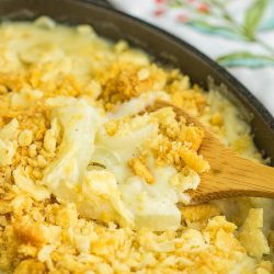 Creamy Vidalia Onion Casserole Recipe is a simple and tasty side dish that made with sweet onions and cream sauce. It's a nice change for your holiday dinners.