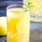 This delicious Pineapple Party Punch is refreshing, vibrant, tart yet sweet. It's the perfect sparkling fruit drink for summer! #drink #easy #summerdrink #pineapple #punch #recipe #nonalcoholic