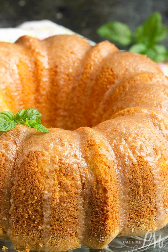 This delicate From Scratch Melted Vanilla Ice Cream Pound Cake is incredibly moist and flavorful. It transports well and makes the perfect recipe for holiday or potluck. Pound Cake