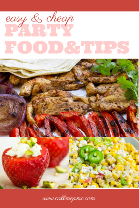 CHEAP AND EASY PARTY FOOD AND TIPS
