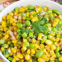 edamame cilantro salad