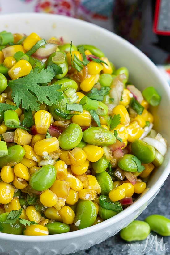 edamame cilantro salad 