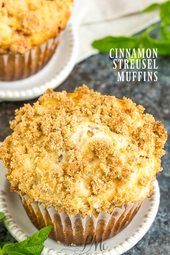 CINNAMON STREUSEL MUFFINS