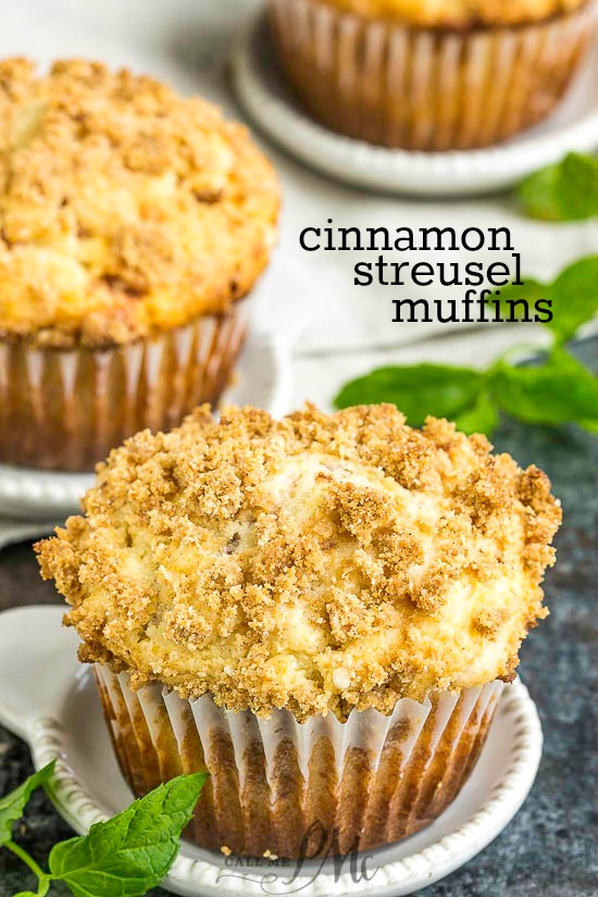 Cinnamon Streusel Muffins 