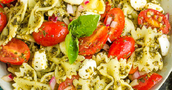 Bowtie Pesto Pasta Salad Call Me Pmc