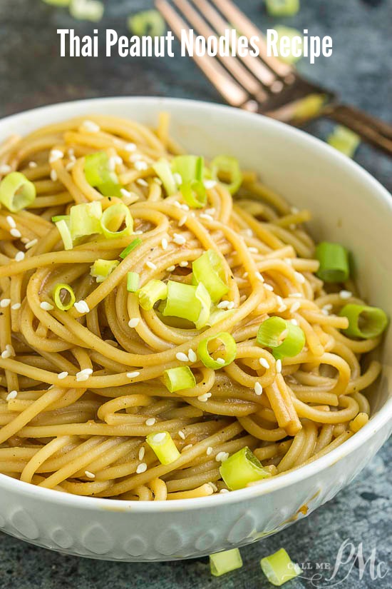 Thai Peanut Noodles 