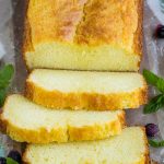 The perfect sweet treat, Copycat Sara Lee Pound Cake Recipe is moist, buttery, has a hint of lemon, and melts in your mouth. #southern #PaulaDeen This recipe makes one loaf. #SaraLee #copycat #poundcake #cake #dessert #recipe #lemon #easy #fromscratch #homemade #poundcakerecipemoist #creamcheese #milliondollar