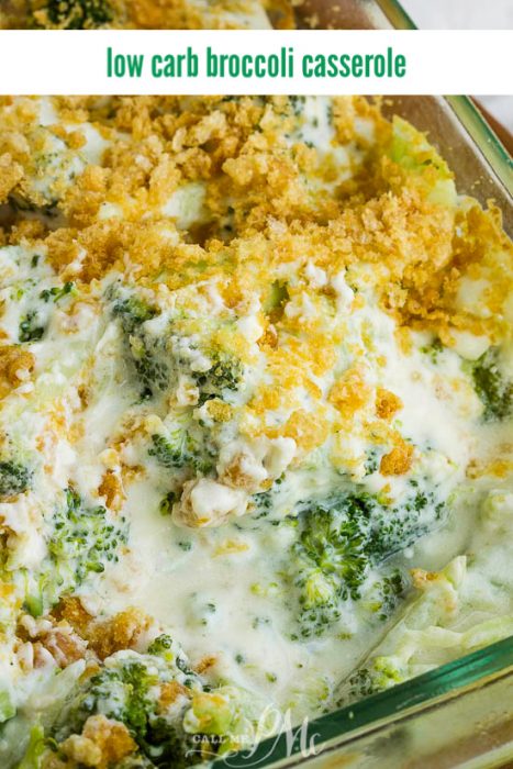 Keto Broccoli Cheese Casserole