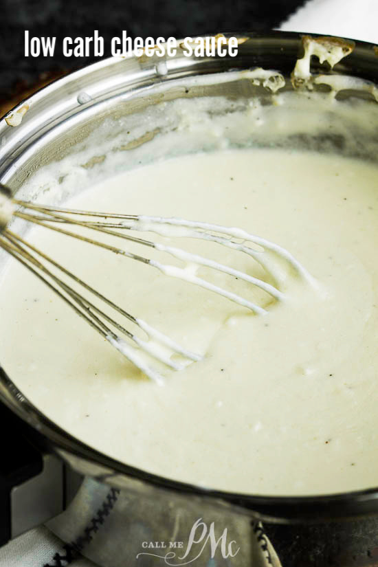 LOW CARB CHEESE SAUCE {no cream, no Velveeta}