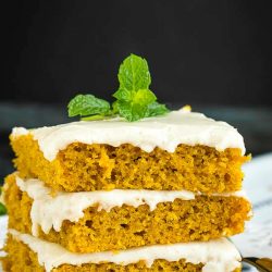 Pumpkin Texas Sheet Cake