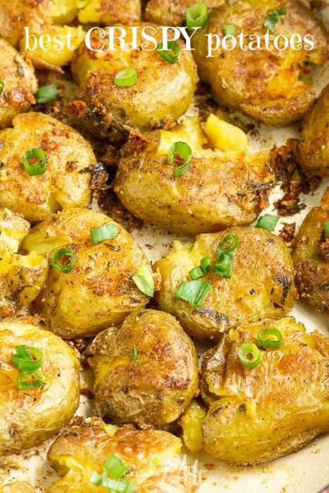 Best Crispy Roast Potatoes - crispy, creamy, buttery, caramelized potatoes are easy to make and incredibly delicious!