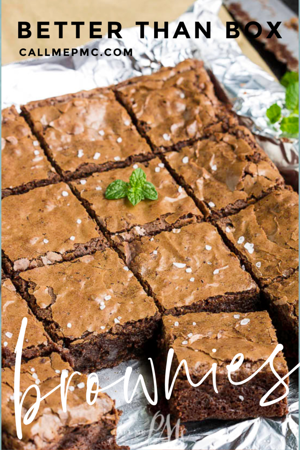 Fudge Better Than Boxed Brownies are rich, fudgy, decadent and delicious! This brownie recipe is irresistible. They're the perfect treat and sure to delight. #homemade #dessert #recipe #chocolate #brownies Fudge Better Than Boxed Brownies
