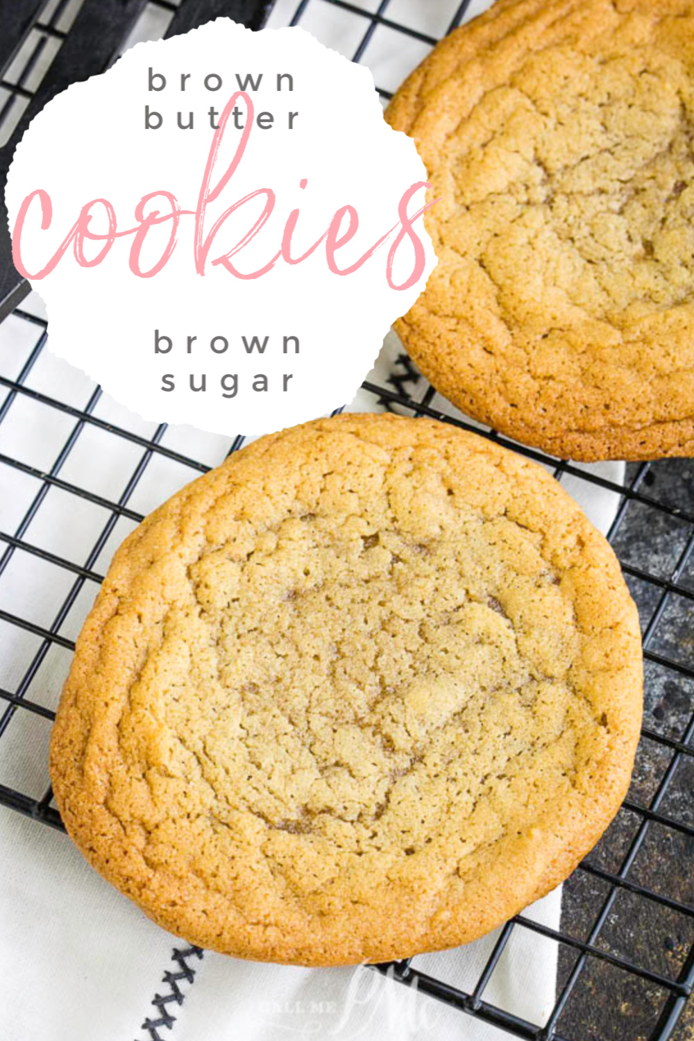   Browned Butter Brown Sugar Cookie