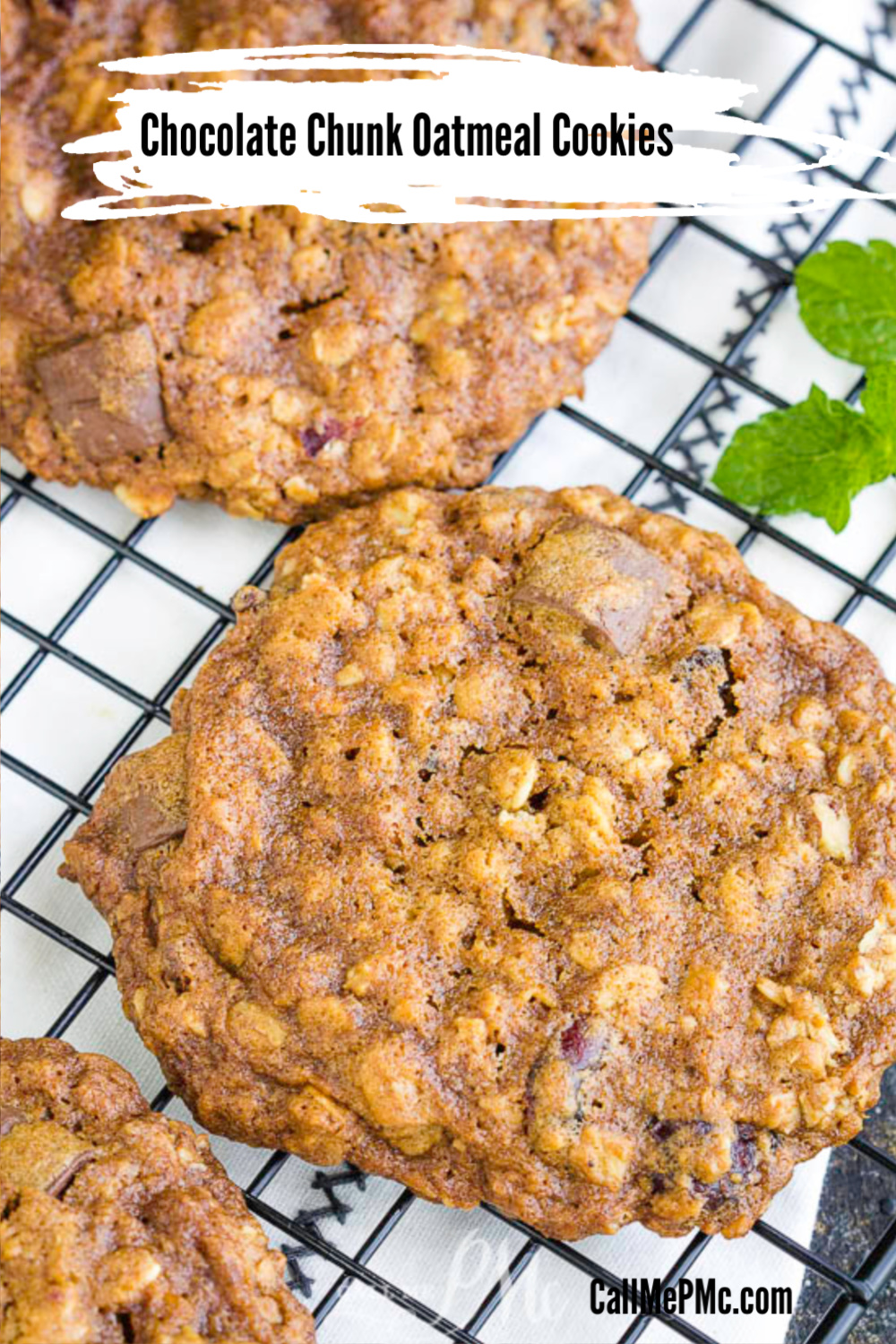  Chocolate Chunk Cranberry Oatmeal Cookies 