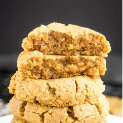 Best Flourless Peanut Butter Cookies takes just one bowl and just a few ingredients and has a bold, robust peanut butter flavor.