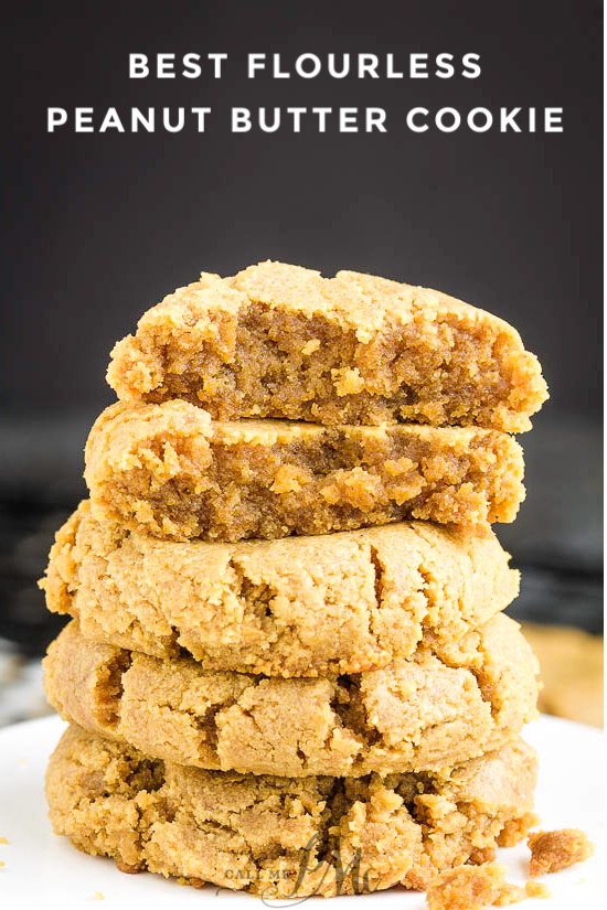 Best Flourless Peanut Butter Cookies takes just one bowl and just a few ingredients and has a bold, robust peanut butter flavor.