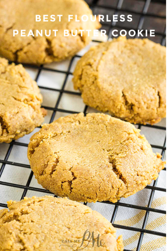 Best Flourless Peanut Butter Cookies takes just one bowl and just a few ingredients and has a bold, robust peanut butter flavor.
