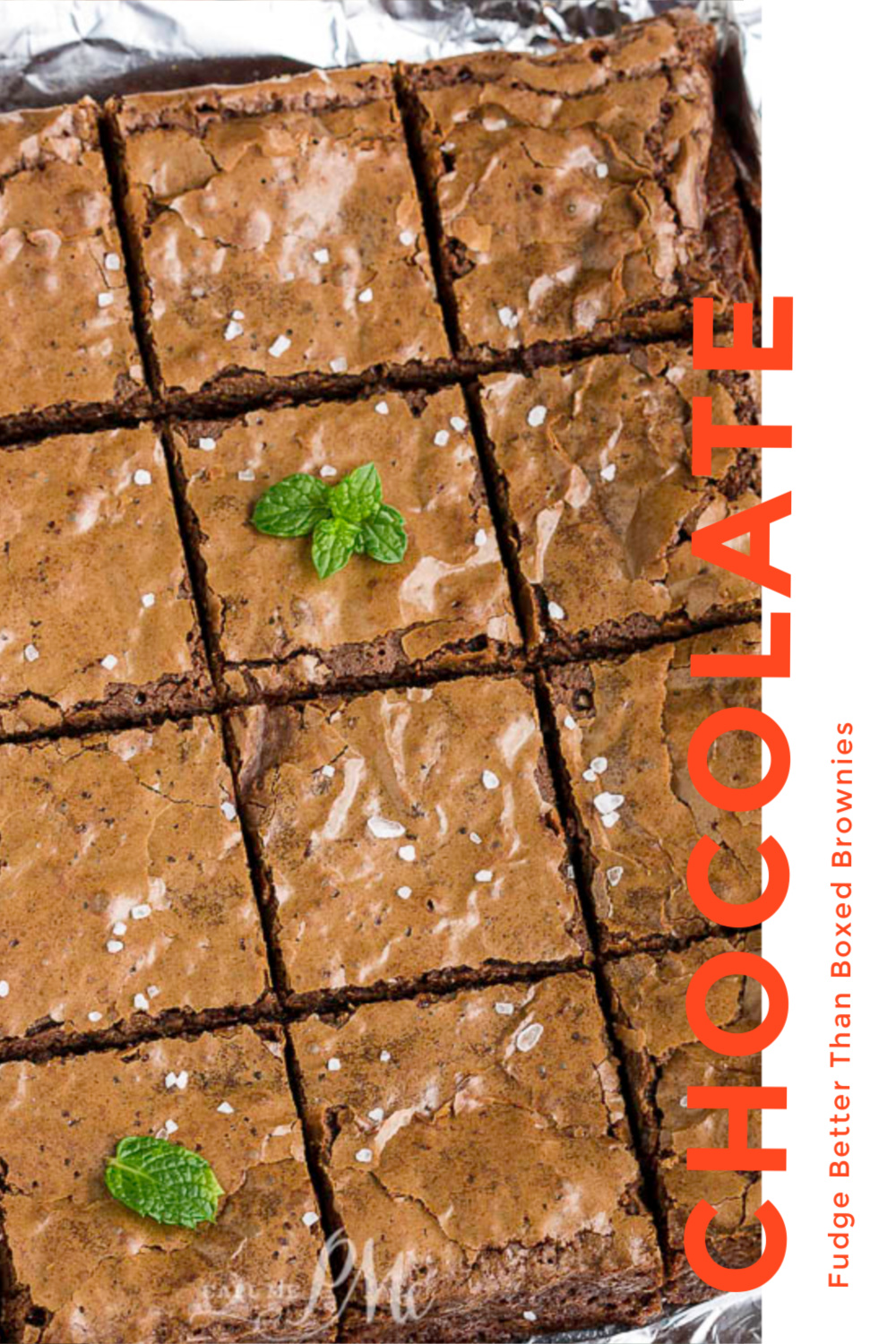Fudge Better Than Boxed Brownies are rich, fudgy, decadent and delicious! This brownie recipe is irresistible. They're the perfect treat and sure to delight. #homemade #dessert #recipe #chocolate #brownies Fudge Better Than Boxed Brownies