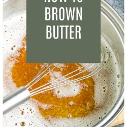 How to brown butter