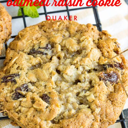 Original Quaker Oatmeal Raisin Cookie