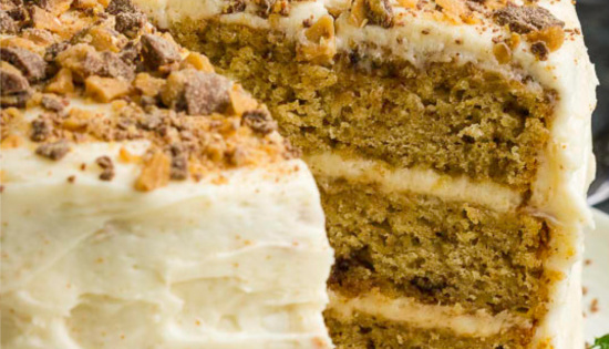Best Toffee Banana Layer Cake