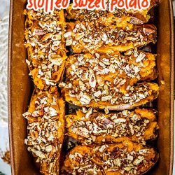 stuffed sweet potatoes