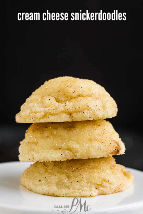 Cream Cheese Snickerdoodles cookies will be your new go-to cookie recipe they're pillowy, from-scratch cookies are bursting with snickerdoodle flavor. #cookies #recipe #Christmas #cookietray #gifts #cinnamon #snickerdoodle #dessert Cream Cheese Snickerdoodles