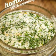 HOMEMADE RANCH SEASONING RECIPE