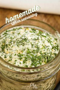 Homemade Ranch Seasoning 