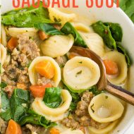 CREAMY ITALIAN SAUSAGE SOUP RECIPE