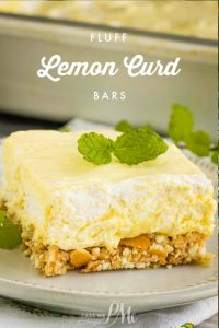 Lemon Curd Fluff Bars