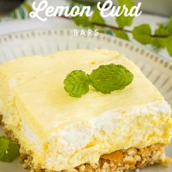 Lemon Curd Fluff Bars