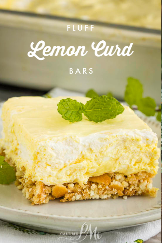 LEMON CURD FLUFF BARS