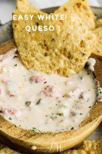 EASY WHITE QUESO DIP