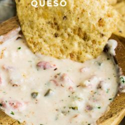 EASY WHITE QUESO DIP