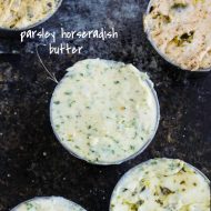 PARSLEY HORSERADISH BUTTER