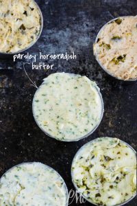 PARSLEY HORSERADISH BUTTER