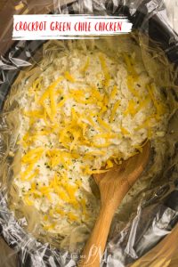 CROCKPOT GREEN CHILE CHICKEN