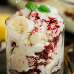 Red Velvet Banana Pudding