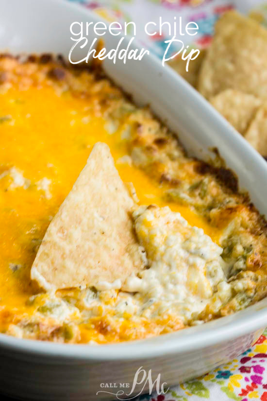 Green Chile Cheddar Dip 