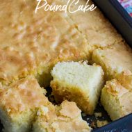 SHEET PAN POUND CAKE