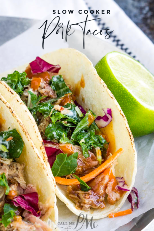 Slow Cooker Pulled Pork Tacos 