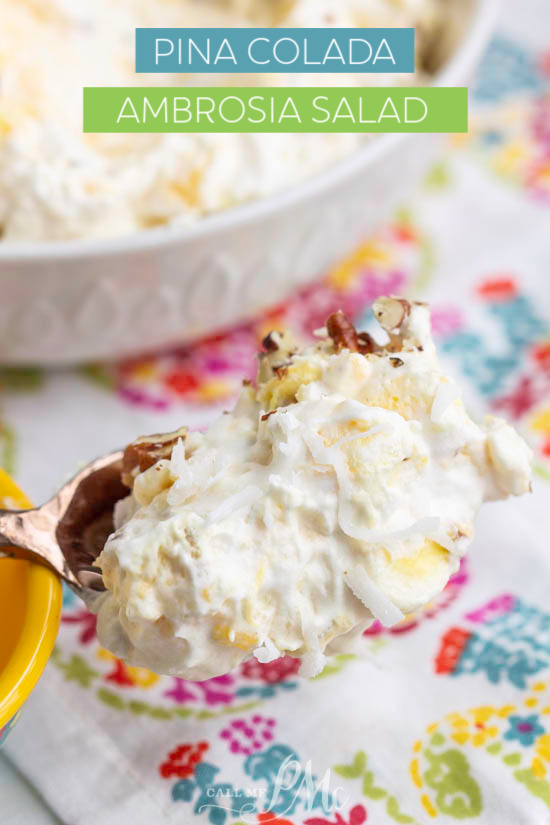 Pina Colada Ambrosia Salad 