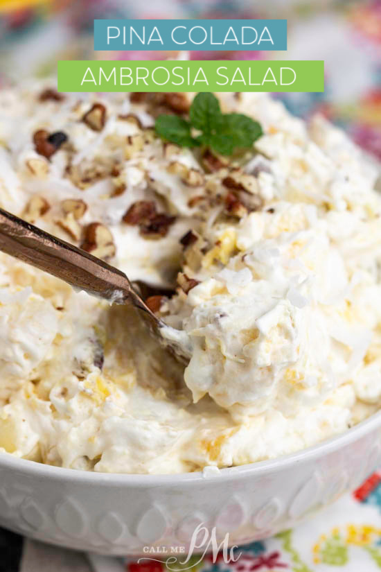 Pina Colada Ambrosia Salad, 