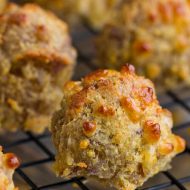 CORNMEAL SAUSAGE BALLS