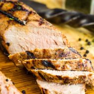 DILL PICKLE BRINED GRILLED PORK