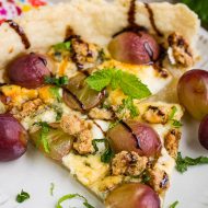 BLUE CHEESE GRAPE TART RECIPE